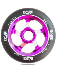 Dare Motion Black Purple 110mm Scooter Wheel