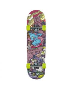 Xootz DoubleKick 31" Complete Skateboard - Rat Ramp