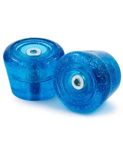 Rio Roller Toe Stops - Glitter Blue