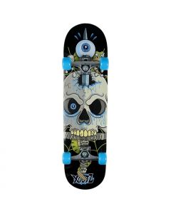 Xootz DoubleKick 31" Complete Skateboard - Snake Skull