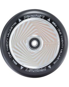Fasen Hypno Square 120mm Scooter Wheel – Chrome Silver Polished