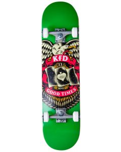 KFD Bandana 8" Complete Skateboard - Black
