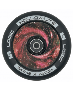 Logic Hollow Lite Vortex Red 110mm Scooter Wheels inc. ABEC 11 Bearings