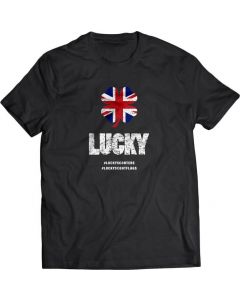 Lucky Clover Union Jack T-Shirt - Black