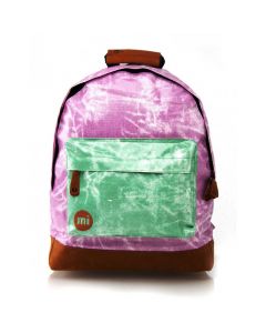 Mi-Pac Backpack Tie Dye Contrast Purple Green