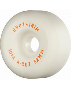 Mini Logo A-Cut 2 101A Skateboard Wheels - White