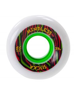 Mindless Sucka 55mm Skateboard Wheels - White