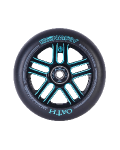 Oath Binary 110mm Scooter Wheel - Black / Blue