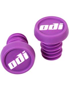 ODI BMX Scooter Push In Bar End Plugs (2 Pack) - Purple