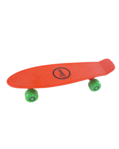 Ozbozz 17" Plastic Cruiser Skateboard - Orange