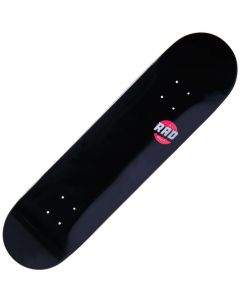 RAD Blank Logo Skateboard Deck - Black
