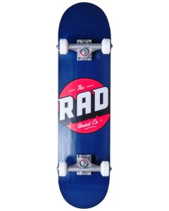 RAD Logo Progressive 7.75" Complete Skateboard - Navy