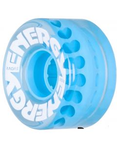 Radar Energy 57mm Quad Skate Wheels - Clear Blue
