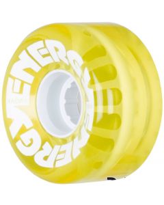 Radar Energy 62mm Quad Skate Wheels - Clear Yellow