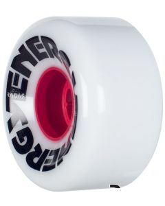 Radar Energy 62mm Quad Skate Wheels - Pure White