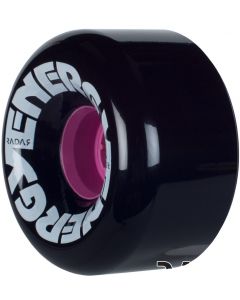 Radar Energy 65mm Quad Skate Wheels - Black