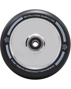Revolution Supply Hollowcore 110mm Scooter Wheel - Chrome Silver