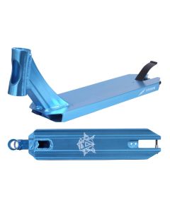 Revolution Storm Stunt Scooter Deck - Blue Chrome - 19" x 4.7"
