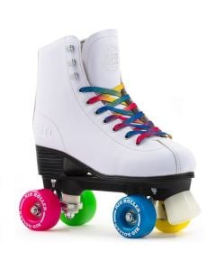Rio Roller Figure Quad Roller Skates - White