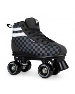 Rookie Magic Quad Roller Skates - Black Checker