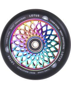 Root Industries Lotus 110mm Scooter Wheel - Neochrome Rocket Fuel