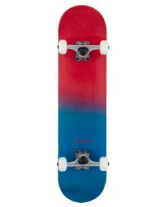 Rocket Double Dipped Red / Blue Complete Skateboard - 31" x 7.5" 