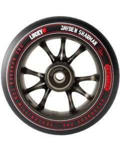 Lucky Jayden Sharman V2 110mm Pro Scooter Wheel - Black / Red