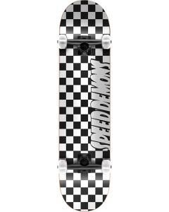 Speed Demons Checkers Black White Complete Skateboard - 31" x 7.5"