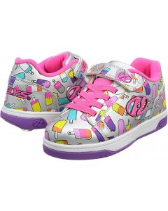 Heelys Dual Up X2 Shoes - Silver / Lilac / Ice Cream