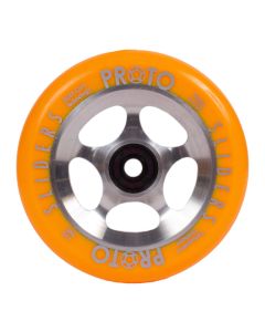 Proto Sliders Starbright 110mm Pro Scooter Wheel - Orange / Raw