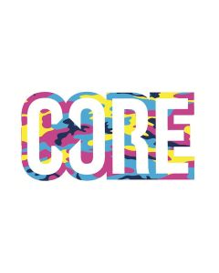 Core Sticker - Neon Camo
