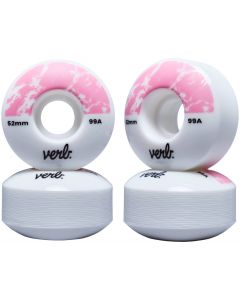 Verb Dip 52mm Skateboard Wheels - Mable Pink