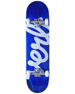 Verb Script 8" Complete Skateboard - Blue