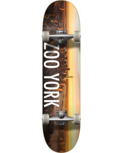 Zoo York Logo Block Sunrise Complete Skateboard - 31"  x 7.5"