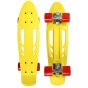 Limitless Surf Complete Retro Cruiser - Yellow / Red