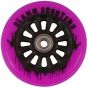 Slamm 100mm Nylon Core Wheel - Pink / Black