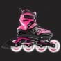 Bladerunner Phoenix Flash Adjustable Inline Skates - Black / Pink