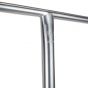 Entity 9T Titanium Polished Silver HIC / SCS Scooter T-Bar – 680mm x 610mm
