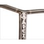 Apex Bol Clear Chrome XXL SCS/HIC Scooter Bars – 673mm x 560mm