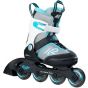 K2 Marlee Adjustable Inline Skates - Grey / Blue