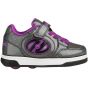 Heelys Plus X2 Lighted Shoes - Black / Sparkle / Purple 
