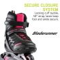 Bladerunner 2021 Advantage Pro XT Inline Skates - Black / Pink