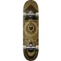 Blueprint Home Heart Black V2 Gold Complete Skateboard - 31.5" x 8"