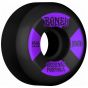 Bones 100's #4 V5 Sidecut Skateboard Wheels - Black