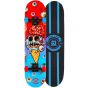 Madd Gear MGP Pro Series Brain Freeze Red Blue Skateboard – 31” x 8” - LIMITED EDITION