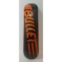 B-STOCK Bullet Buckshot Orange Skateboard Deck 7.6"
