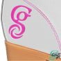 Candi Grl Sabina Quad Roller Skates - White / Pink
