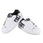 DC Mens Net SE Shoes - White / Black / White Print - UK7 / EU41