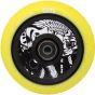 Elite X Supreme Air Ride 110mm Scooter Wheels - Yellow Black