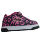 Heelys Dual Up X2 Shoes - Black / Hot Pink / Leopard UK1 - CLEARANCE